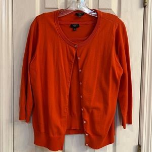 Ladies sweater set/ Talbots/